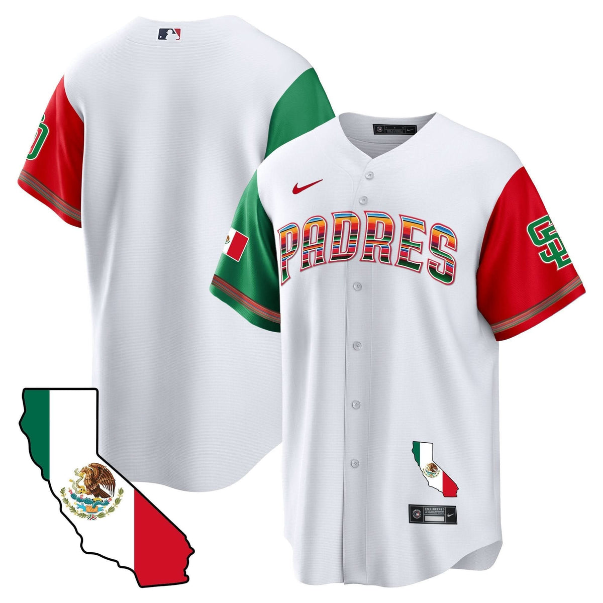 SDP California Map Cool Base Jersey - Stitched
