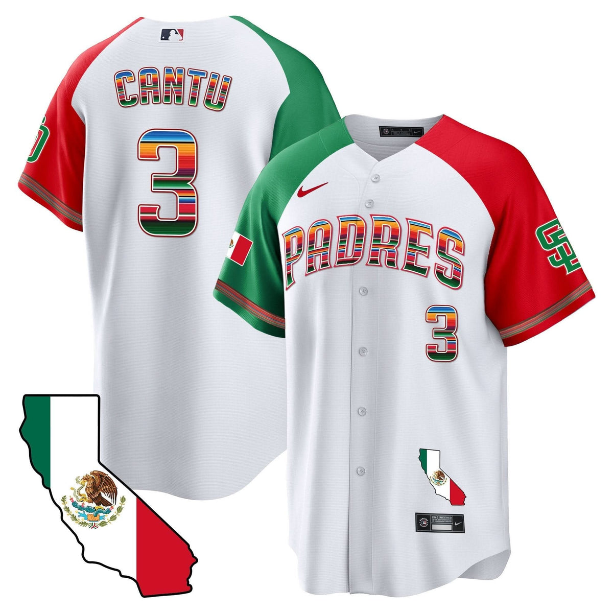 SDP California Map Cool Base Jersey - Stitched
