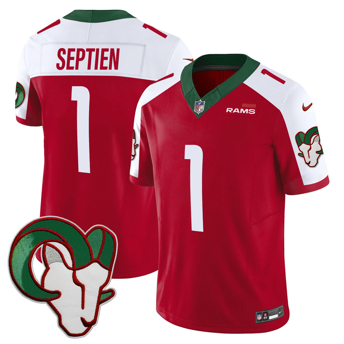 LAR Mexico Vapor Limited Jersey - Stitched