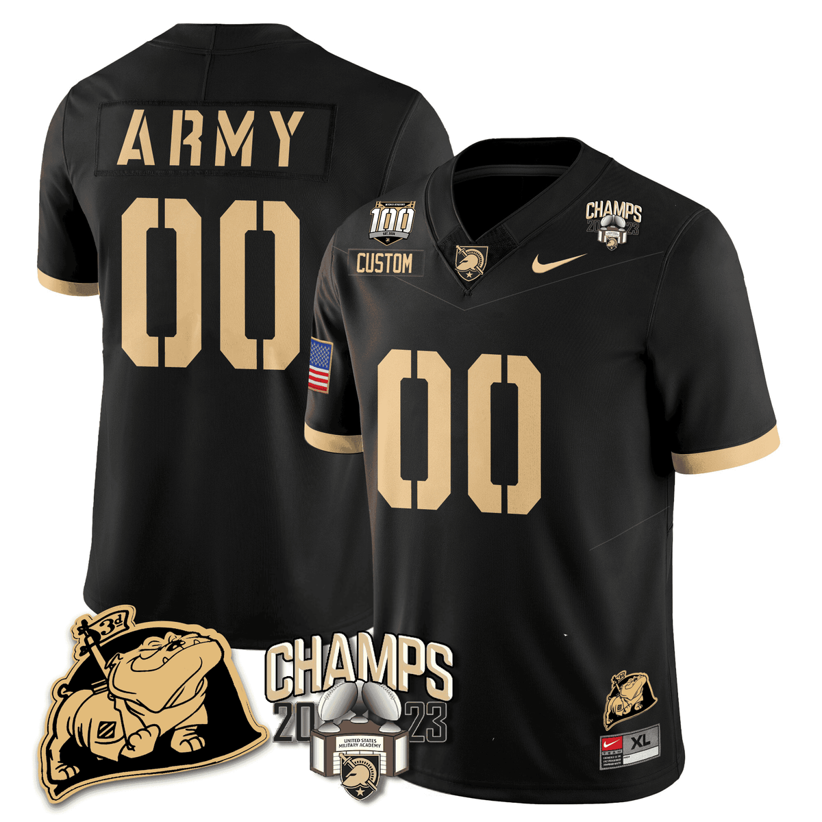 ABK 2023 CIC Trophy Champion Patch Custom Jersey