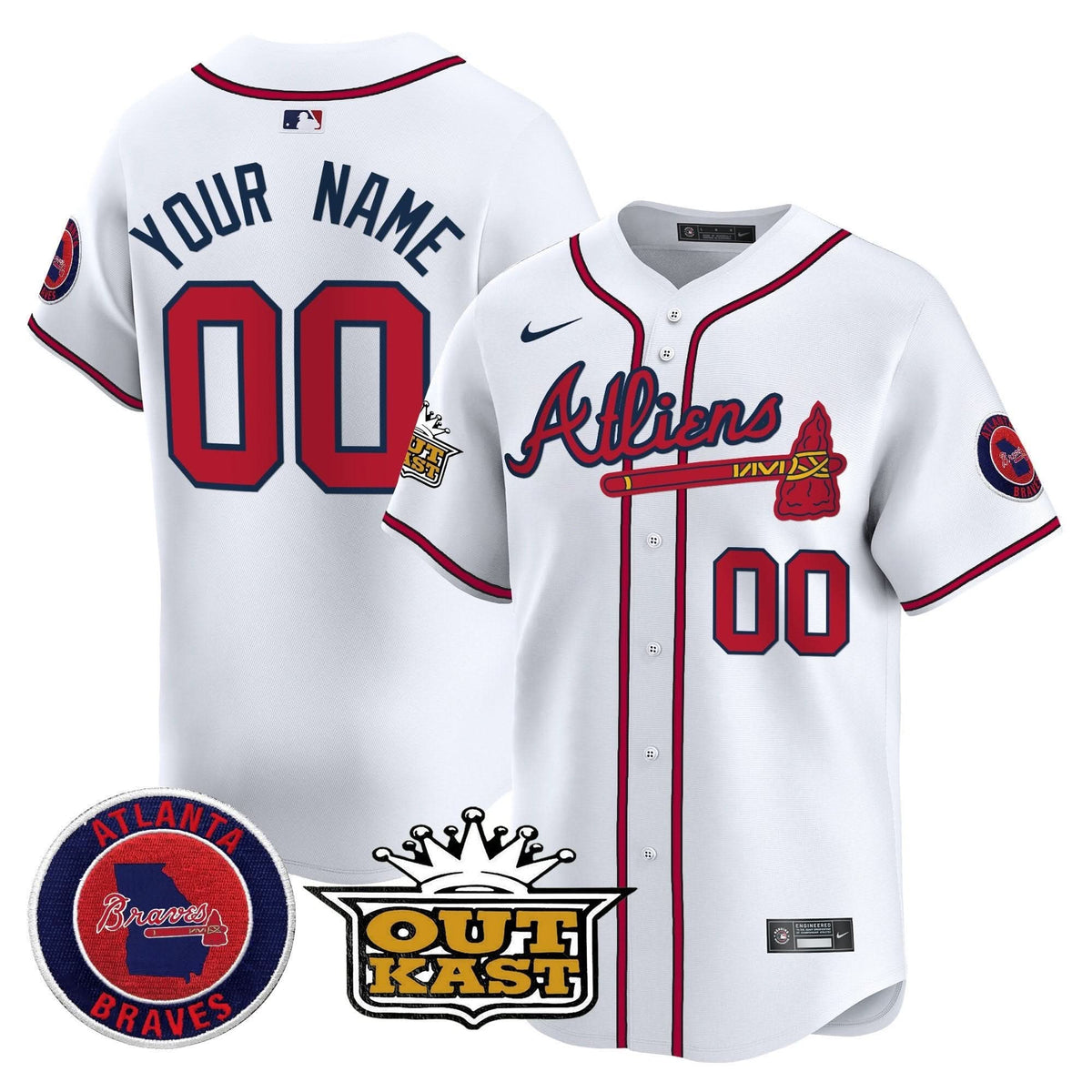 AB Atliens Vapor Premier Limited Custom Jersey - Stitched