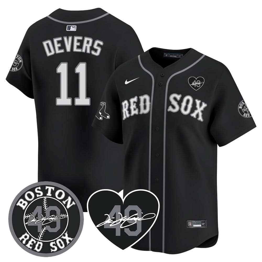 BRS Tim Wakefield Memorial Patch Vaper Premier Limited Jersey - Stitched- Stitched