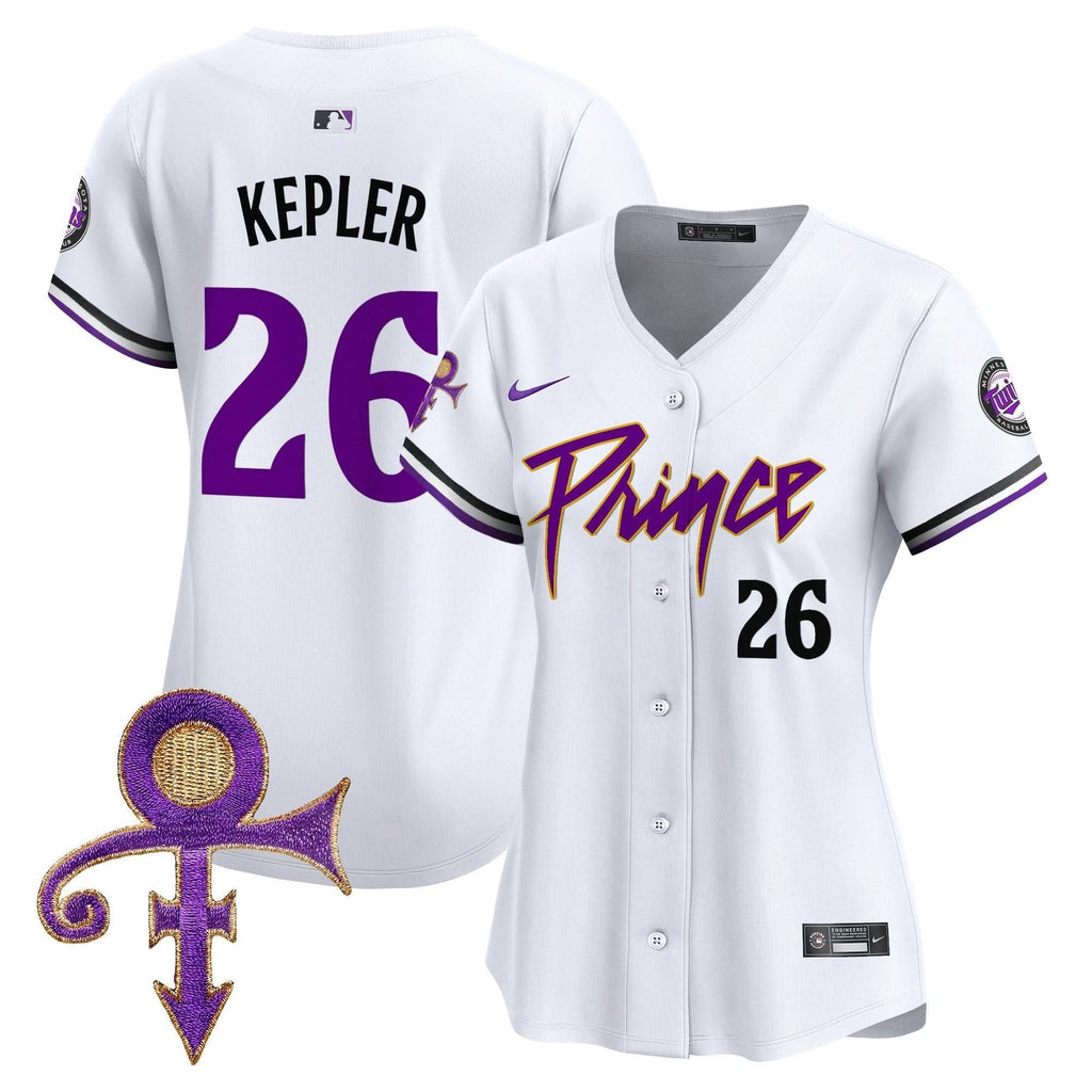 WoMinnesota Twins Prince Patch Vapor Premier Limited Jersey V4 - Stitched