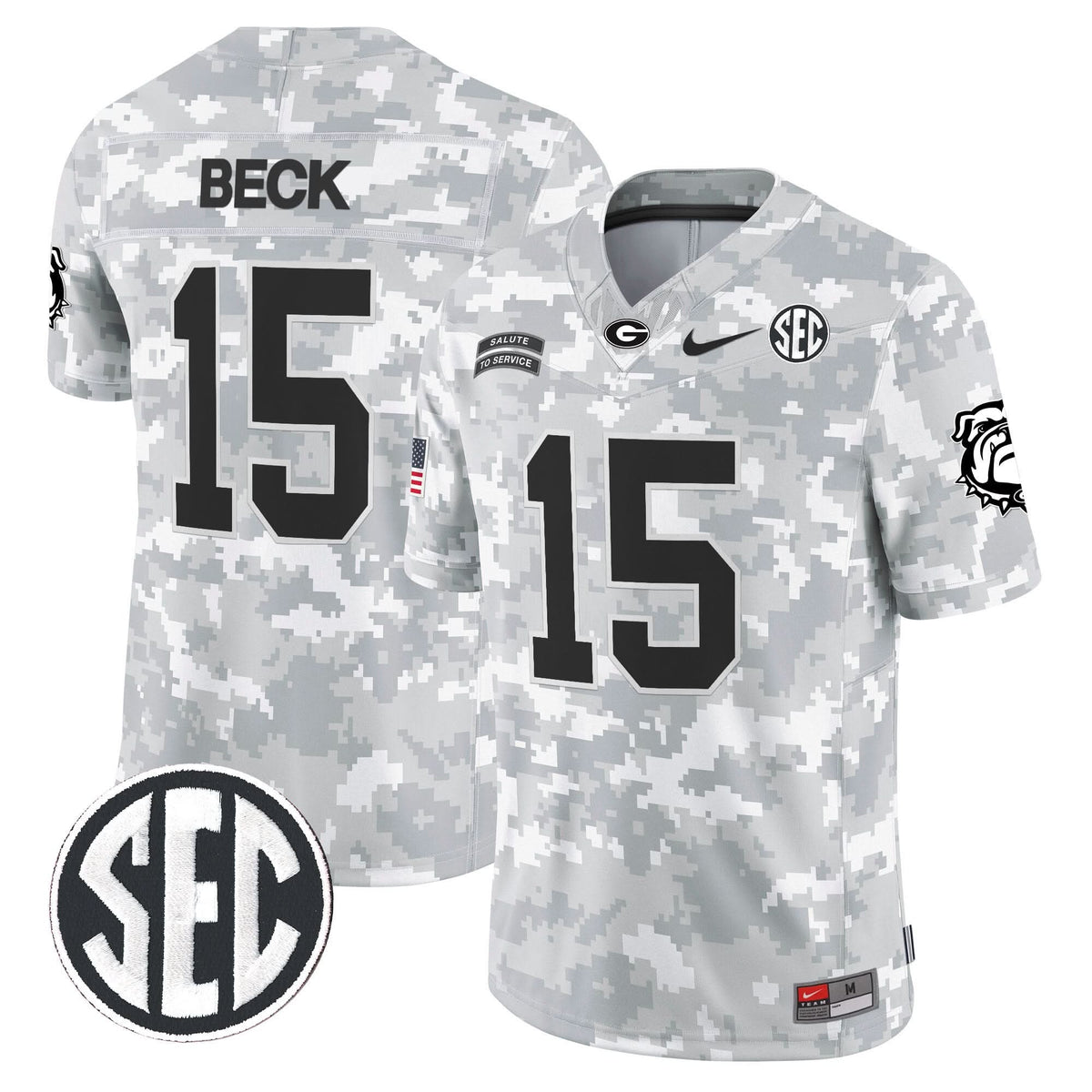 GB 2024 Salute to Service Vapor Limited Jersey - Arctic Camo