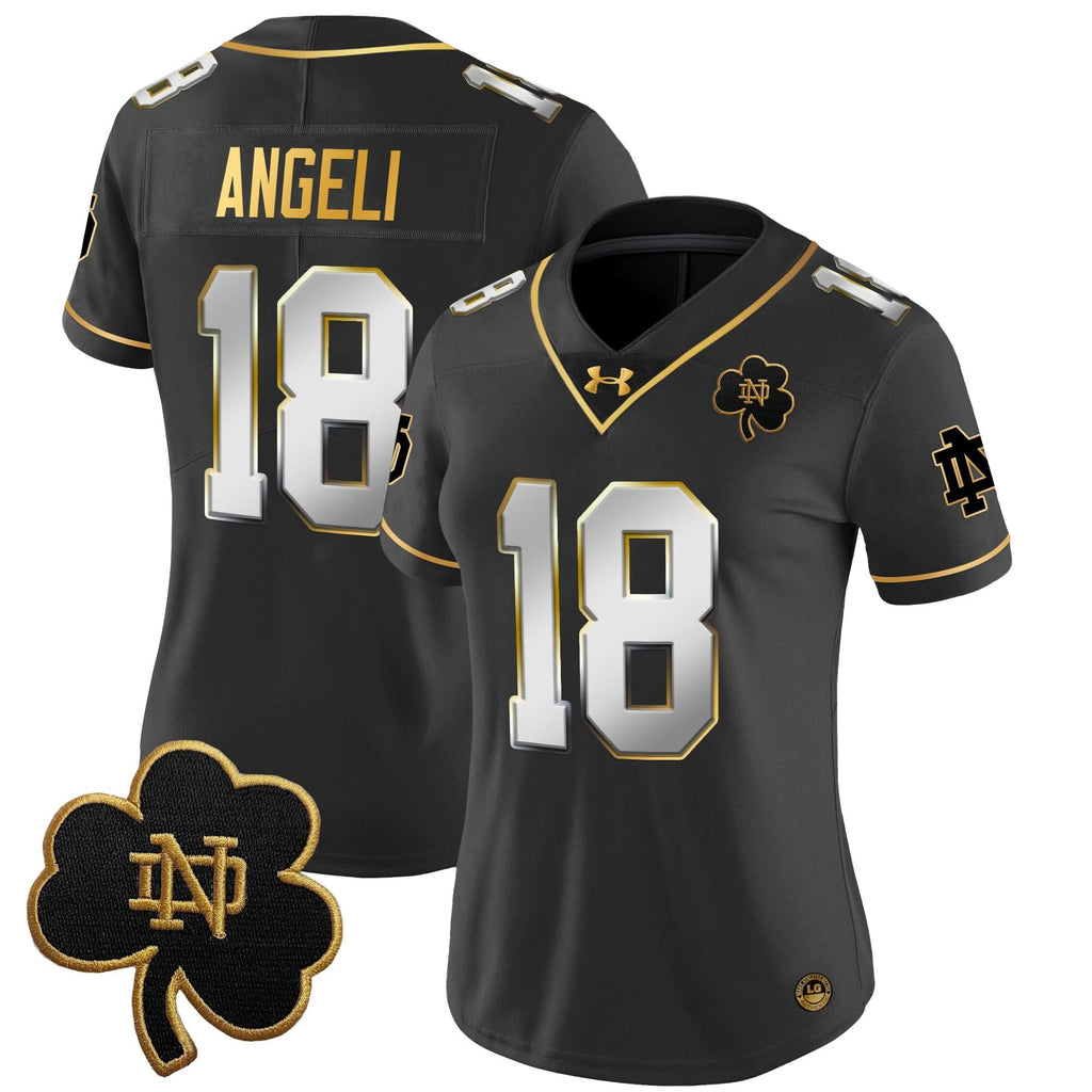 Women's NDFI 2024 Gold Vapor Limited Jersey - Stitched