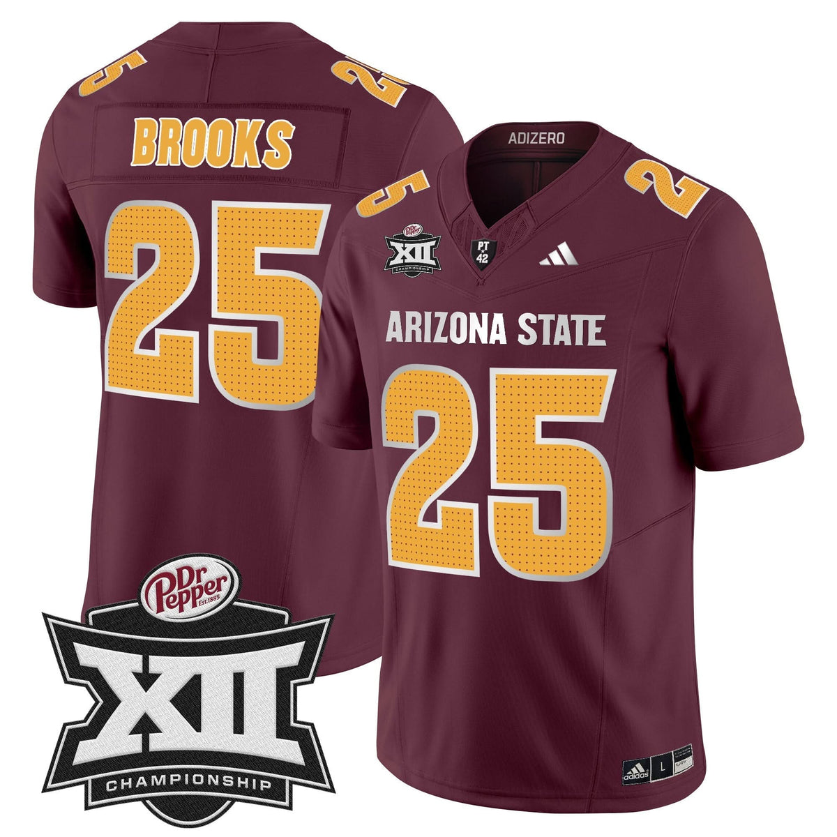 SD 2024 Big 12 Championship Patch Vapor Limited Jersey V2