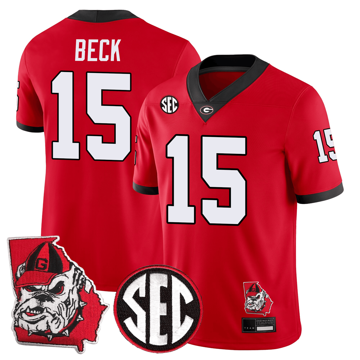 GB Football 24/25 Jersey - Georgia State Map Patch