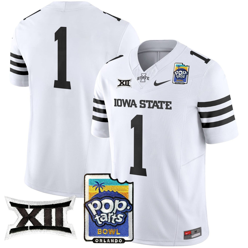 ISC 2025 PopTarts Bowl Patch Vapor Limited Jersey