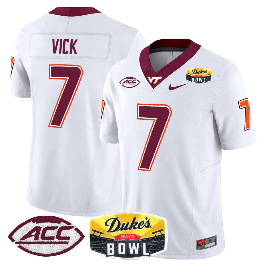 VTH 2025 Duke's Mayo Bowl Patch Vapor Limited Jersey