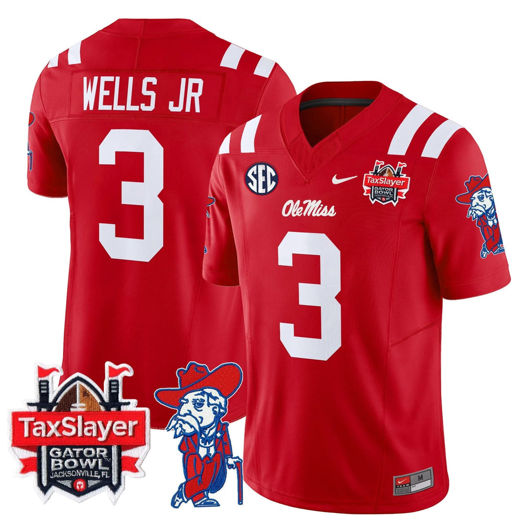 OMB 2024 Gator Bowl Patch Vapor Limited Jersey