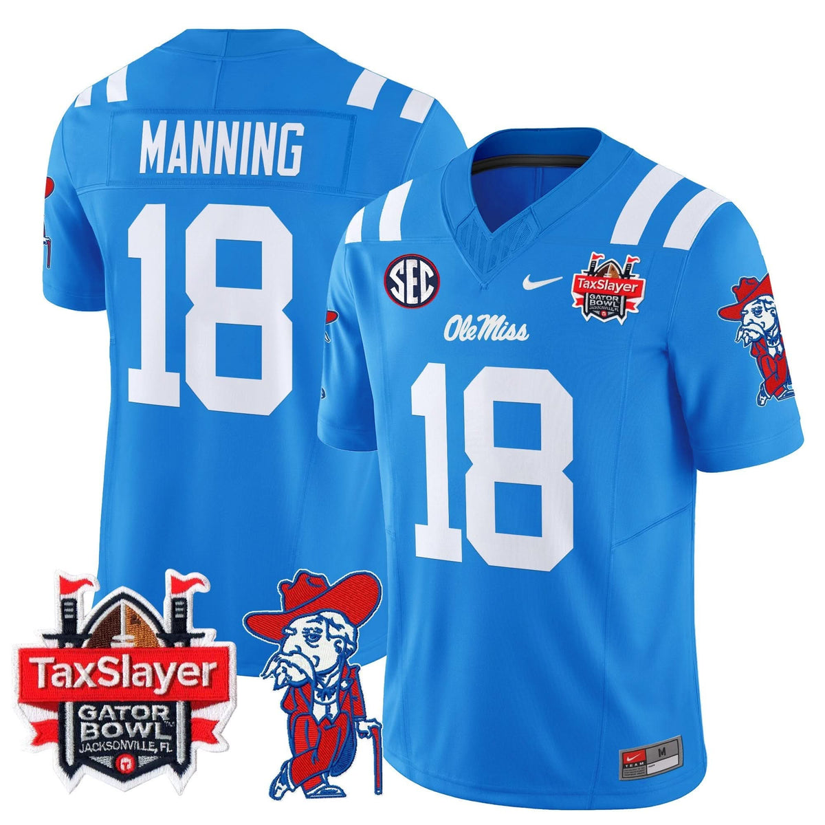 OMB 2025 Gator Bowl Patch Vapor Limited Jersey