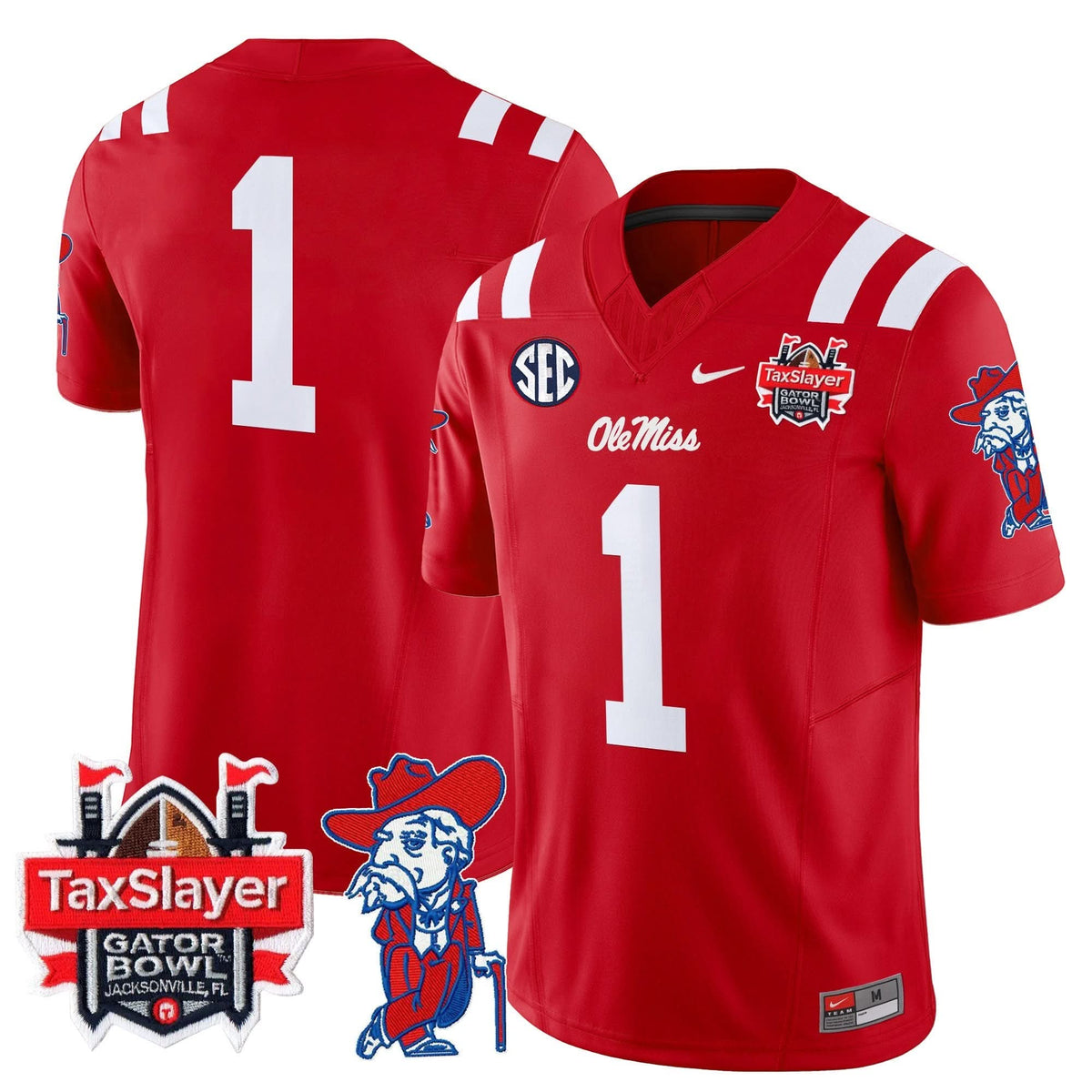OMB 2025 Gator Bowl Patch Vapor Limited Jersey
