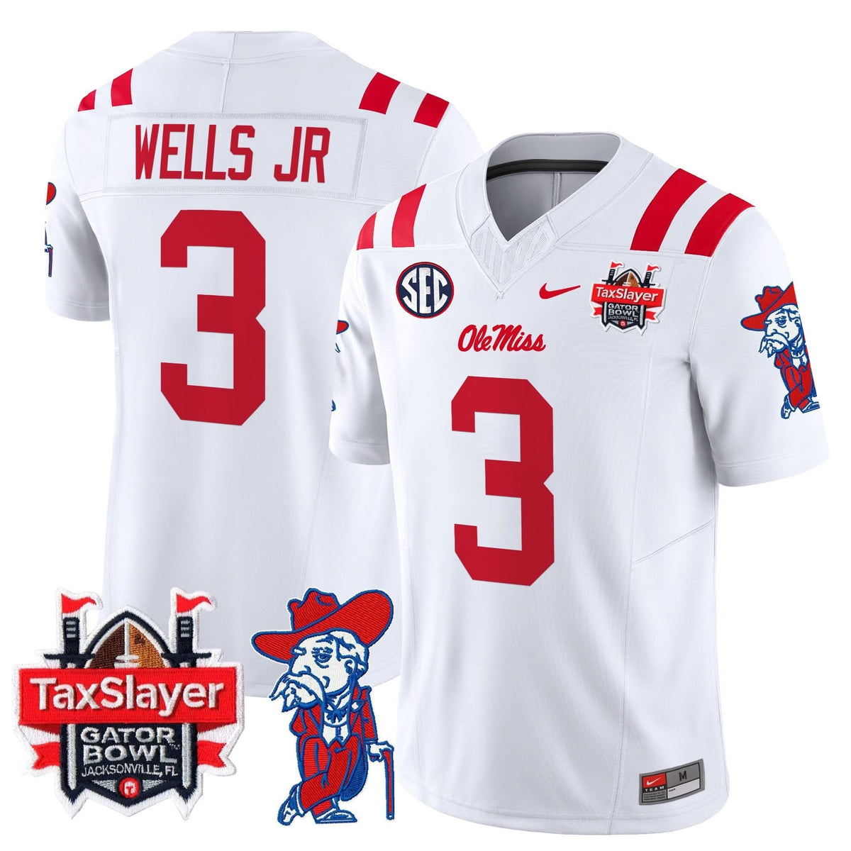 OMB 2025 Gator Bowl Patch Vapor Limited Jersey
