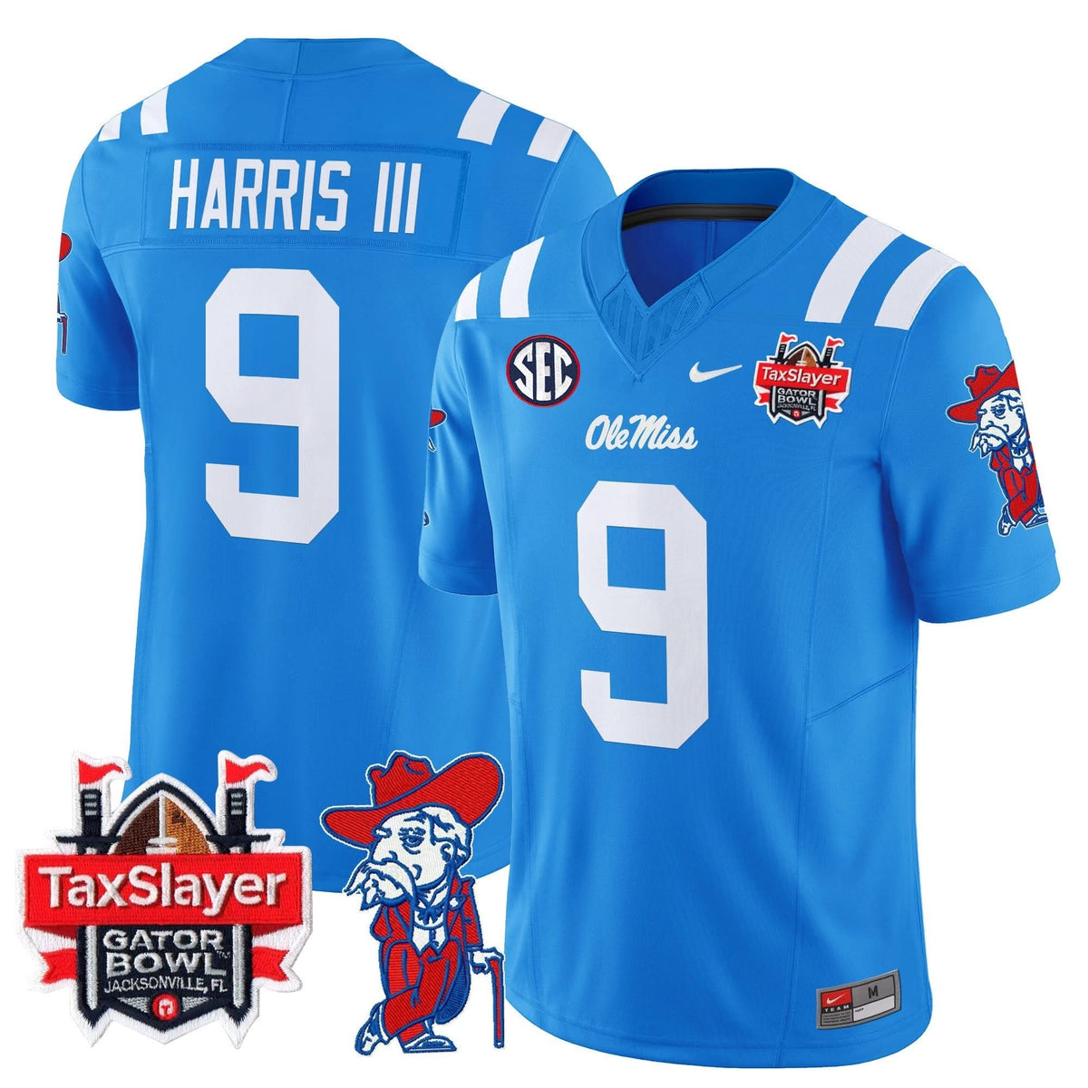 OMB 2024 Gator Bowl Patch Vapor Limited Jersey
