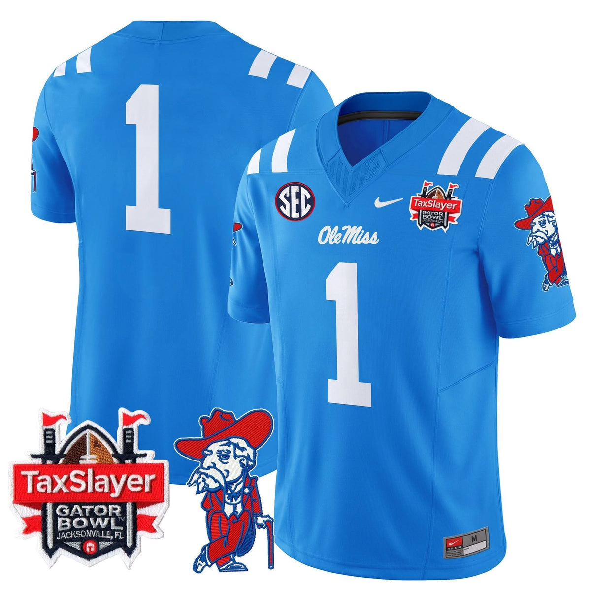 OMB 2025 Gator Bowl Patch Vapor Limited Jersey