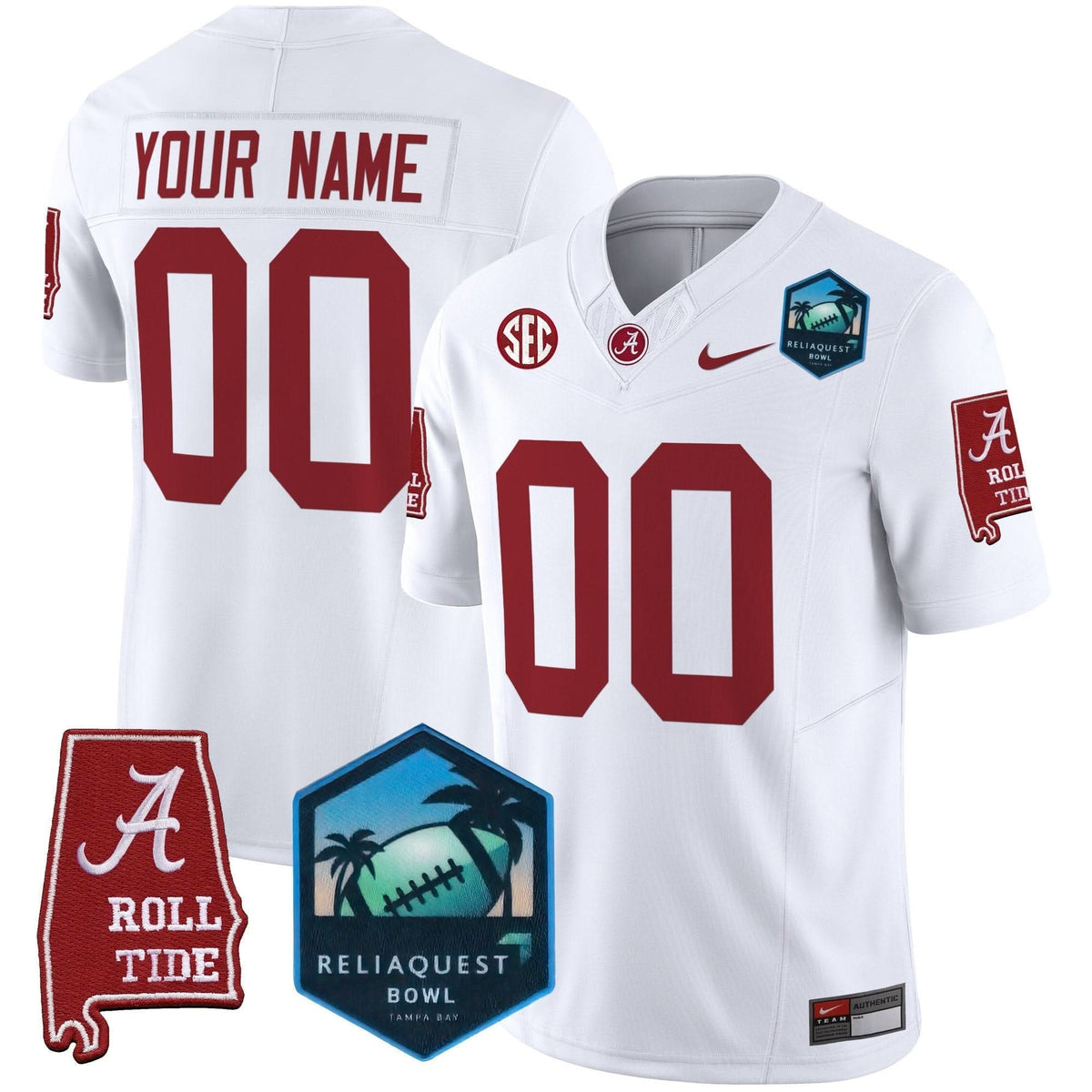 ACT 2025 ReliaQuest Bowl Patch Vapor Limited Custom Jersey