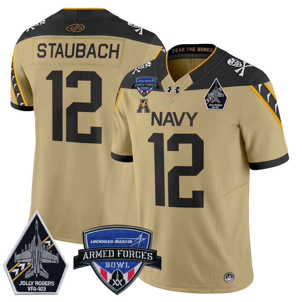 NM 2025 Armed Forces Bowl Patch Vapor Limited Jersey