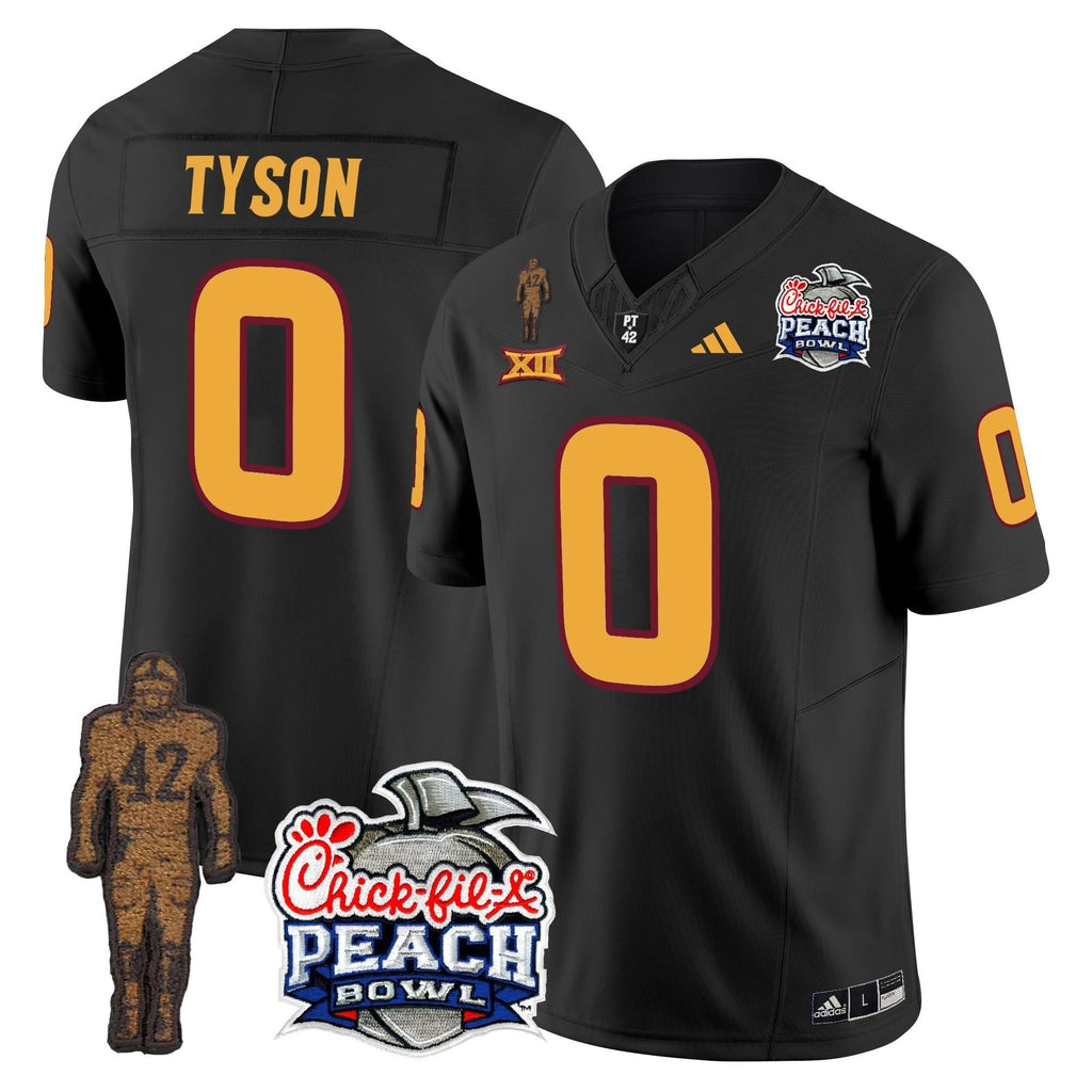 SD Pat Tillman & Peach Bowl Patch Vapor Limited Jersey