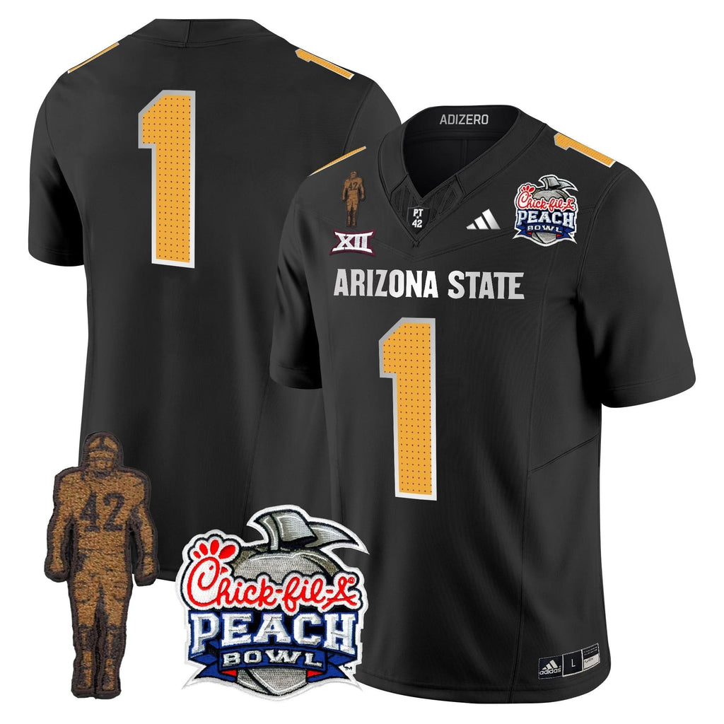 SD Pat Tillman & Peach Bowl Patch Vapor Limited Jersey V2