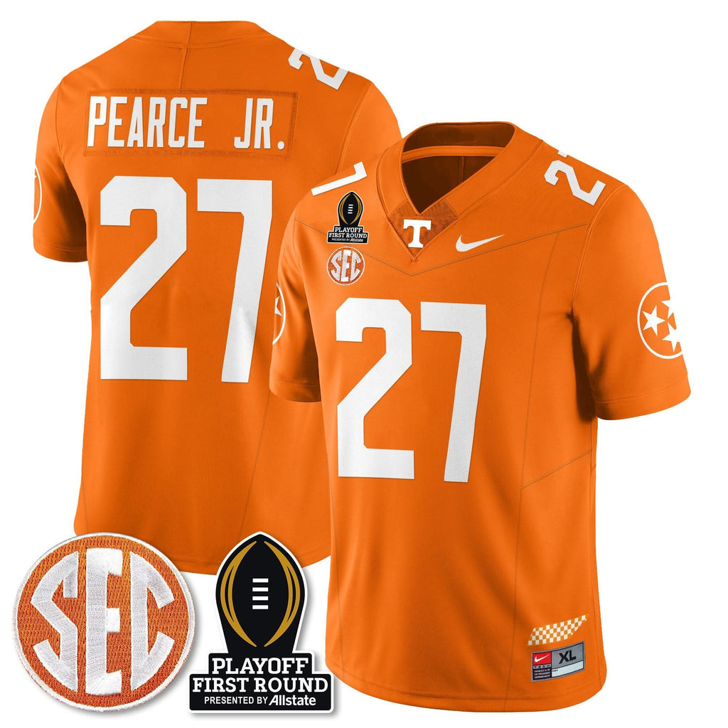 TV Football Jersey - Playoff First Round Patch