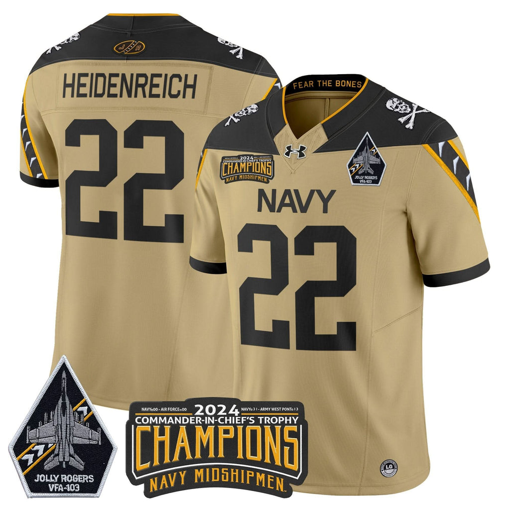 NM 2024 Commander-In-Chief's Trophy Champions Patch Vapor Limited Jersey