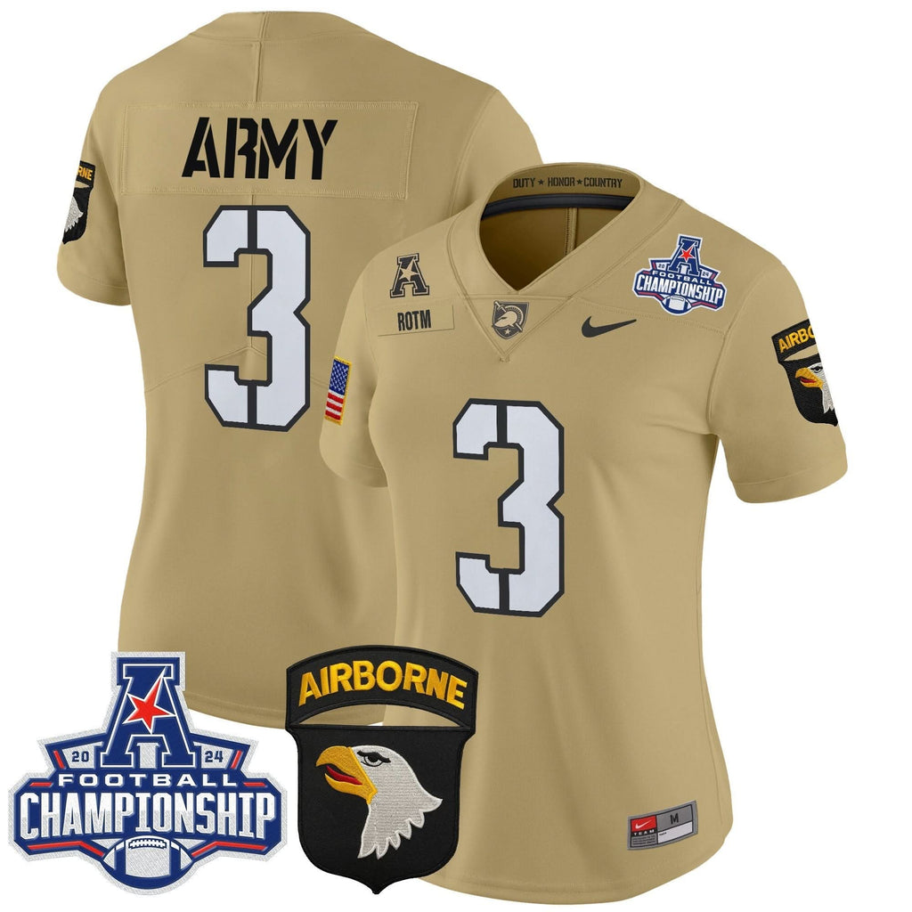 Women's ABK 2024 AAC Championship Patch Vapor Limited Jersey V2 - Stitched