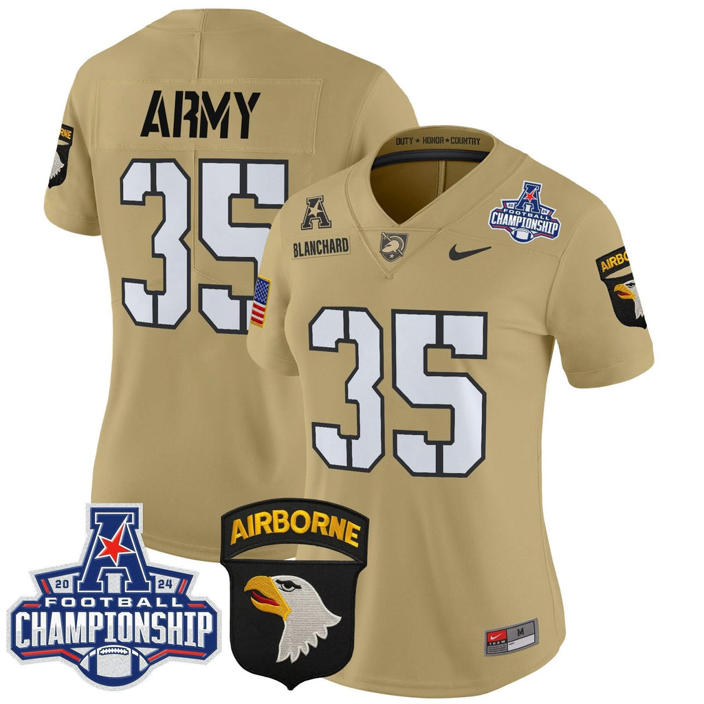 Women's ABK 2024 AAC Championship Patch Vapor Limited Jersey V2 - Stitched
