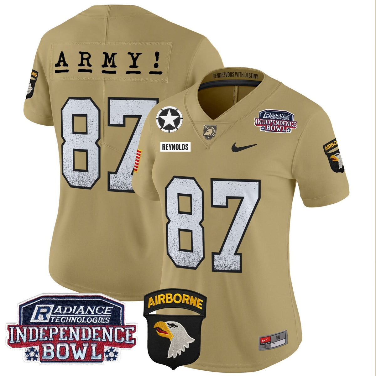 Women's ABK Independence Bowl Patch 2024 Vapor Limited Jersey - Stitched
