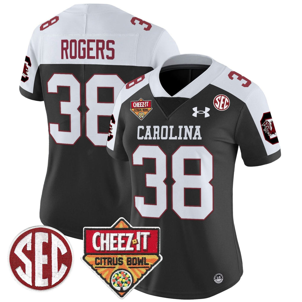 Women's SCG 1980 Throwback Cheez-It Citrus Bowl Patch Vapor Limited Jersey - Stitched