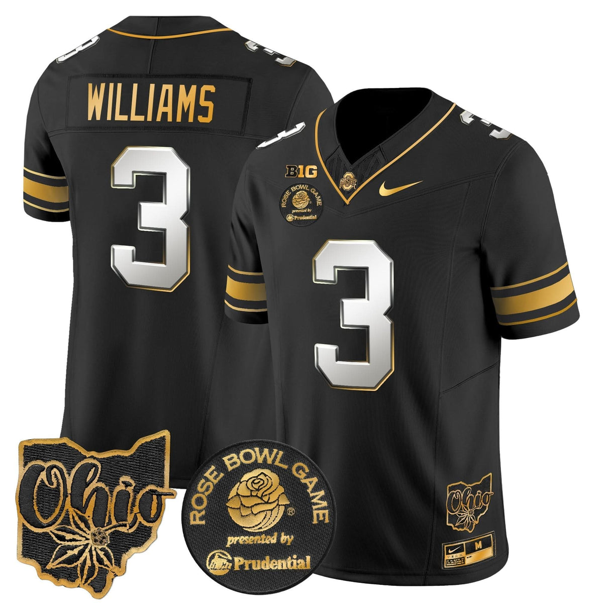 OSB Rose Bowl Gold Vapor Limited Jersey