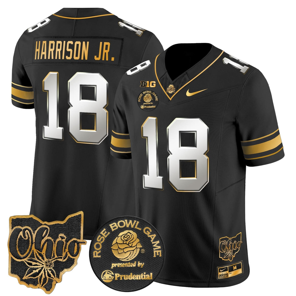 OSB Rose Bowl Gold Vapor Limited Jersey