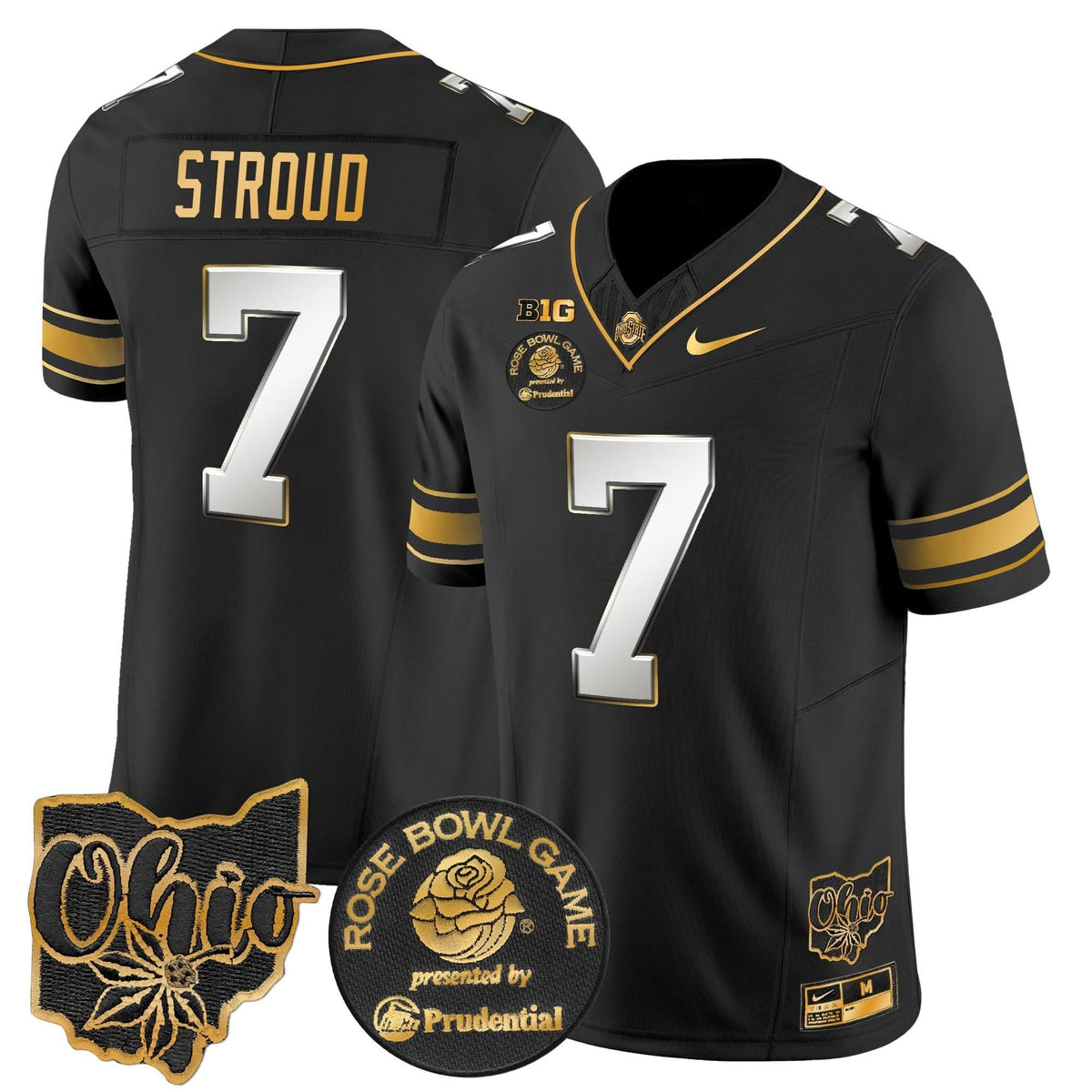 OSB Rose Bowl Gold Vapor Limited Jersey