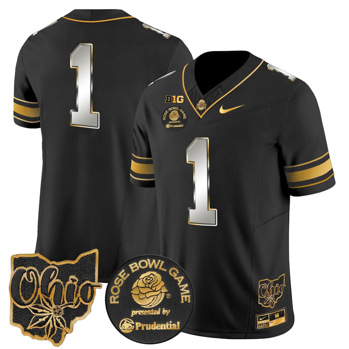 OSB Rose Bowl Gold Vapor Limited Jersey