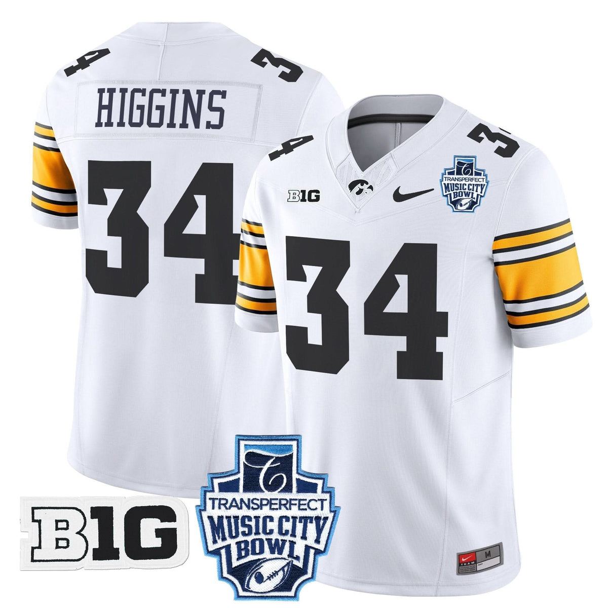 Iowa Hawkeyes 2024 Music City Bowl Vapor Limited Jersey