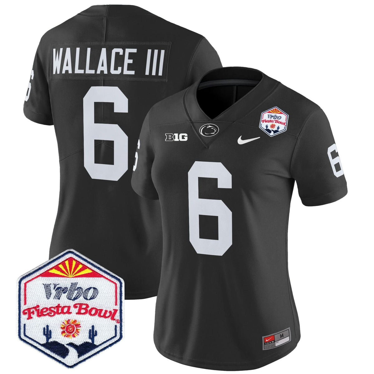 Women's PSU 2024 The Fiesta Bowl Patch Vapor Limited Jersey - Stitched