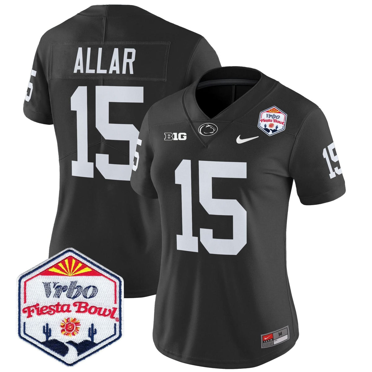 Women's PSU 2024 The Fiesta Bowl Patch Vapor Limited Jersey - Stitched