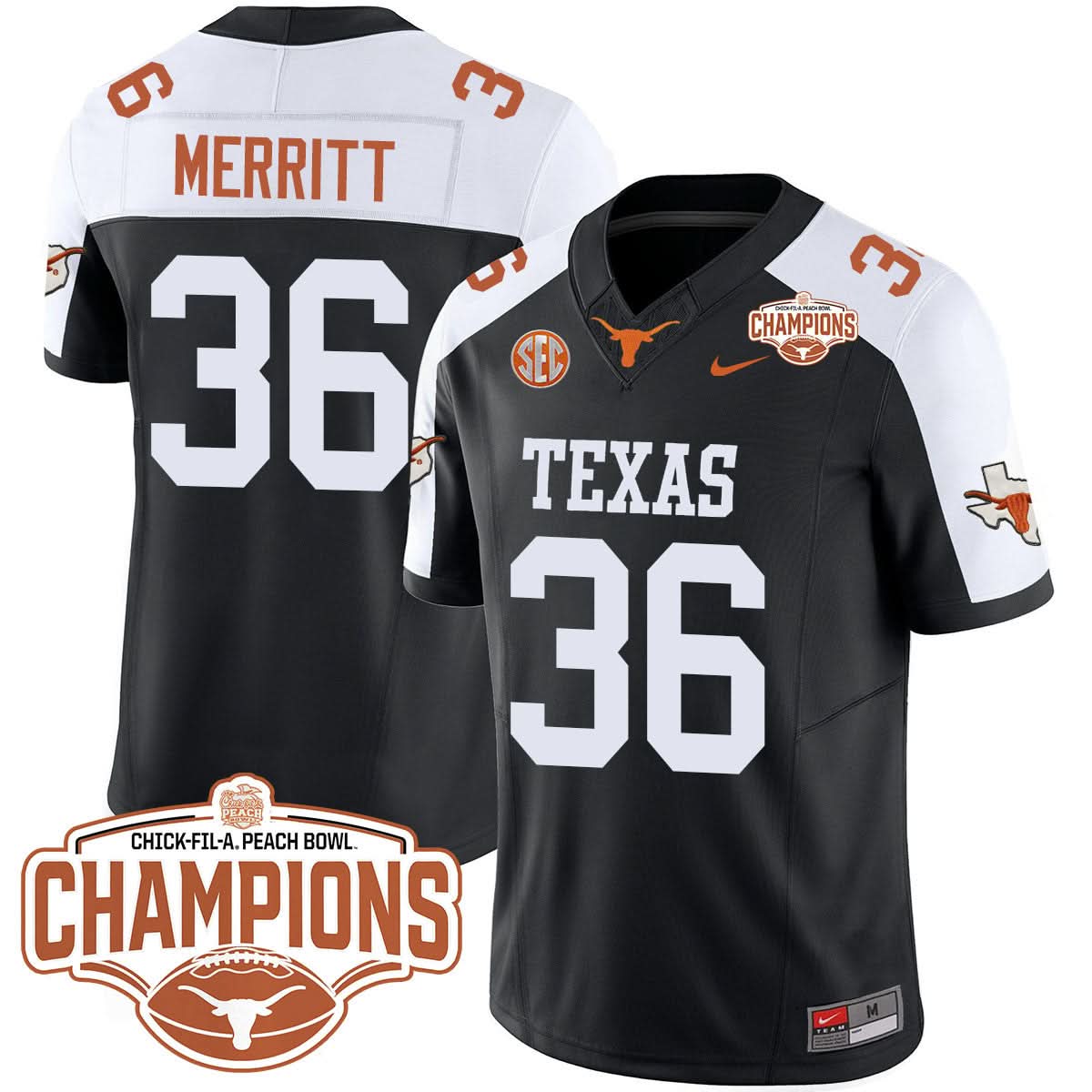 TL 2024 Peach Bowl Champions Jersey