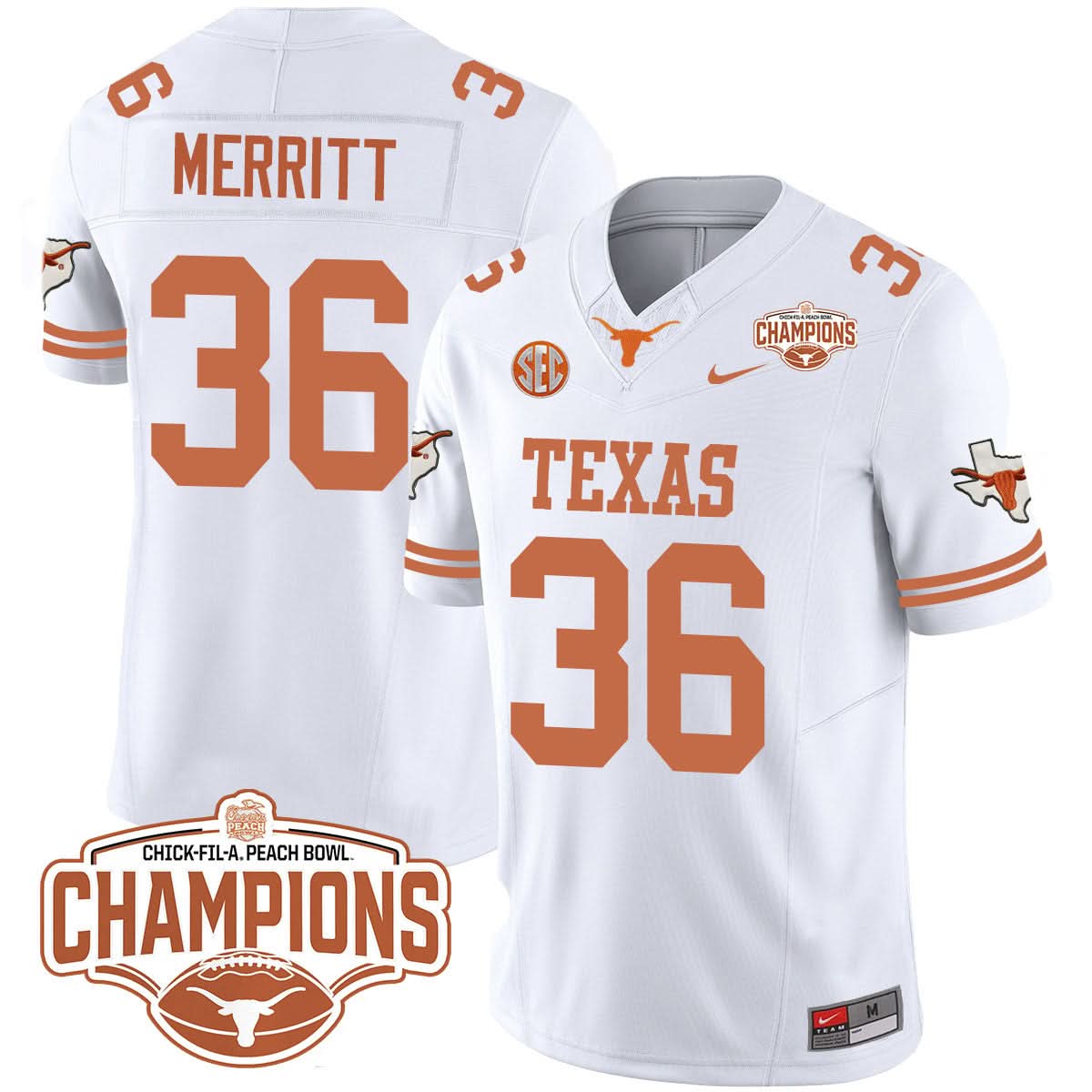 TL 2024 Peach Bowl Champions Jersey