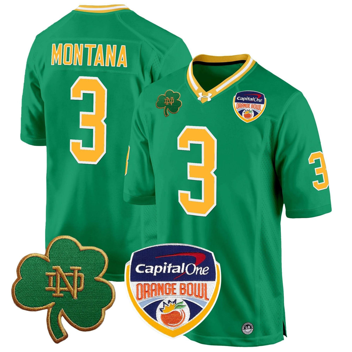 NDFI 2024 Orange Bowl Patch Game Jersey