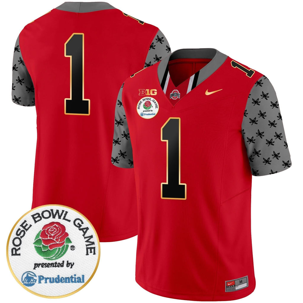 OSB Rose Bowl Gold Trim Vapor Limited Jersey