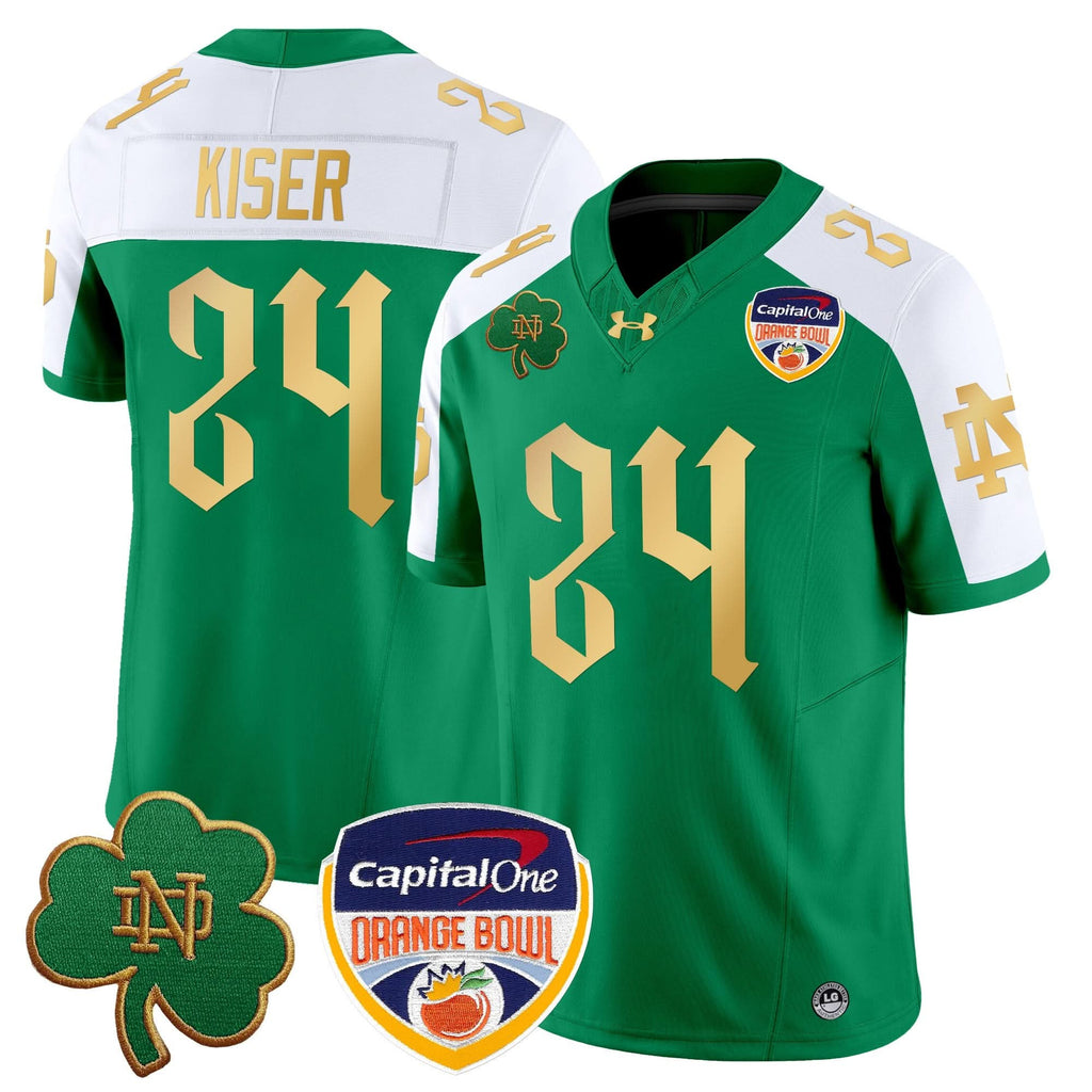 NDFI 2024 Orange Bowl Patch Vapor Limited Jersey V2