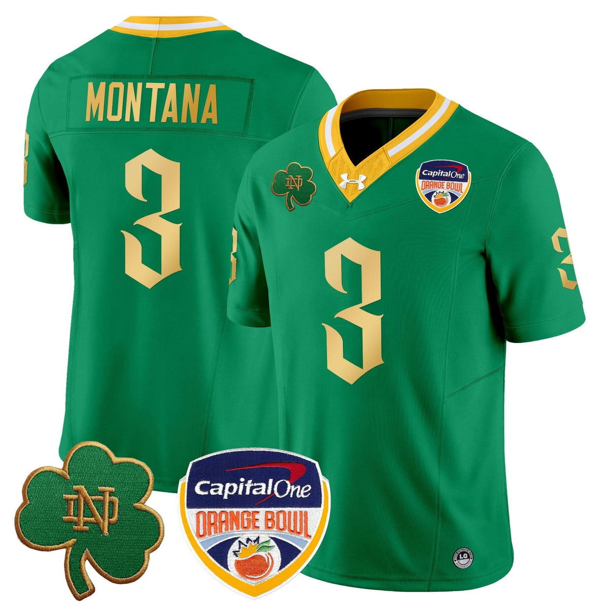 NDFI 2024 Orange Bowl Patch Vapor Limited Jersey V2