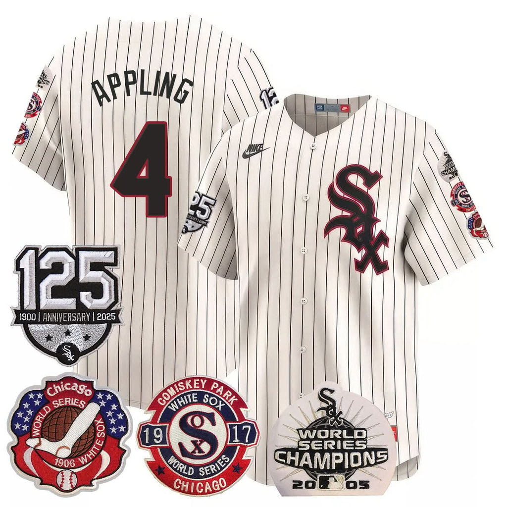 CWS 125th Anniversary - World Series Champions Jersey - Stitched