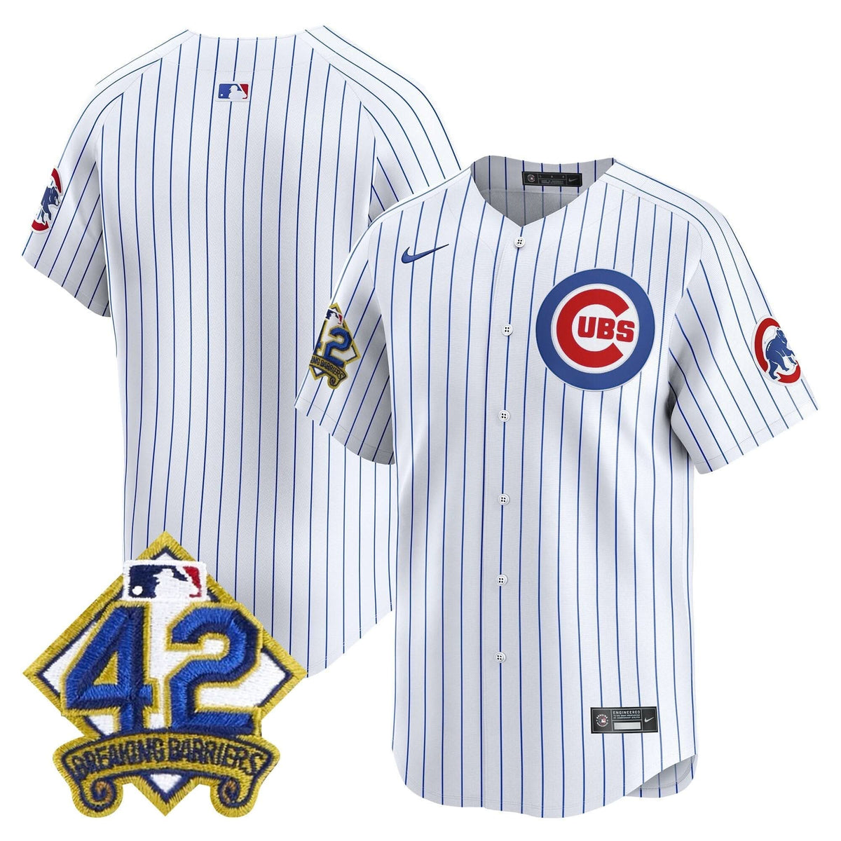 CC 2025 Jackie Robinson Patch Vapor Premier Limited Jersey - Stitched