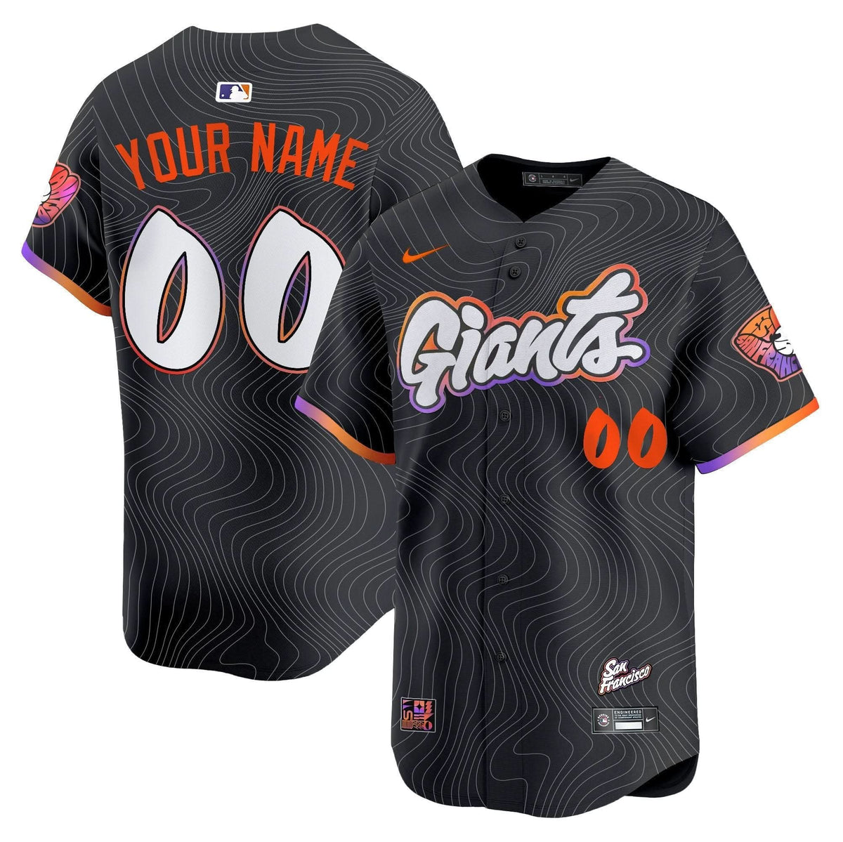 SFG 2025 City Connect Vapor Premier Limited Custom Jersey - Stitched