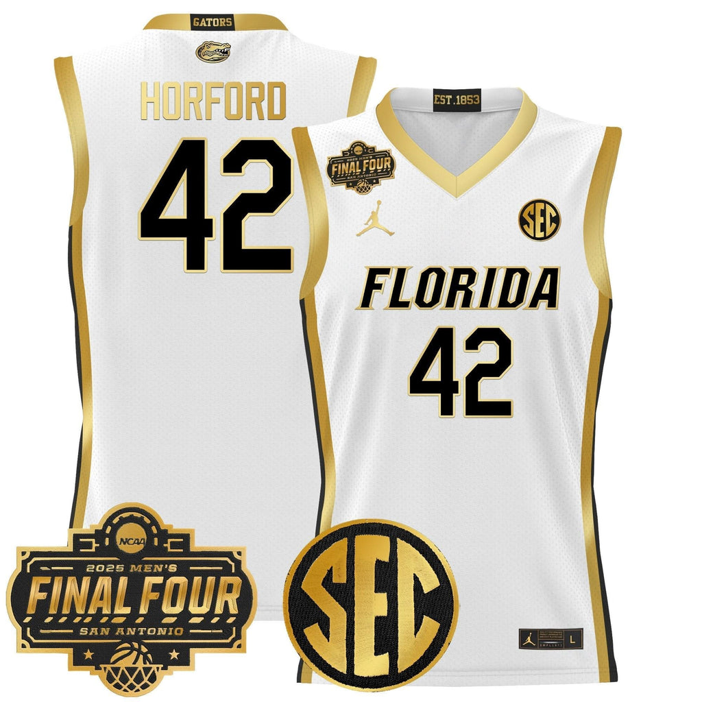 FG 2025 Final Four Patch Basketball Jersey - Stitched