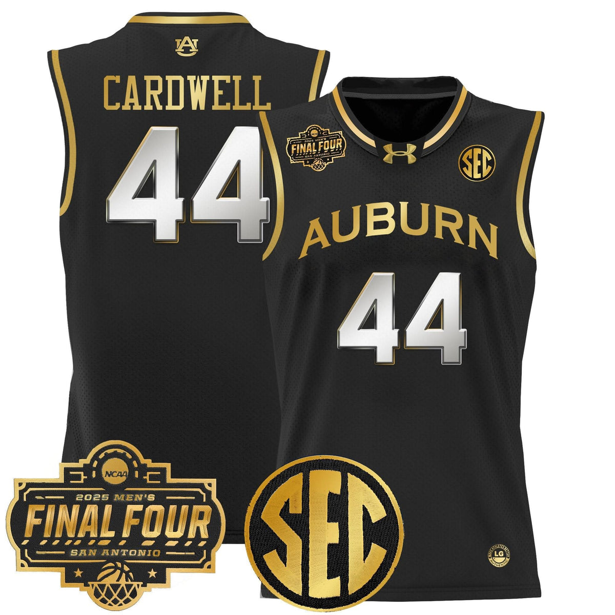 AT 2025 Final Four Patch Lightweight Basketball Jersey - Stitched