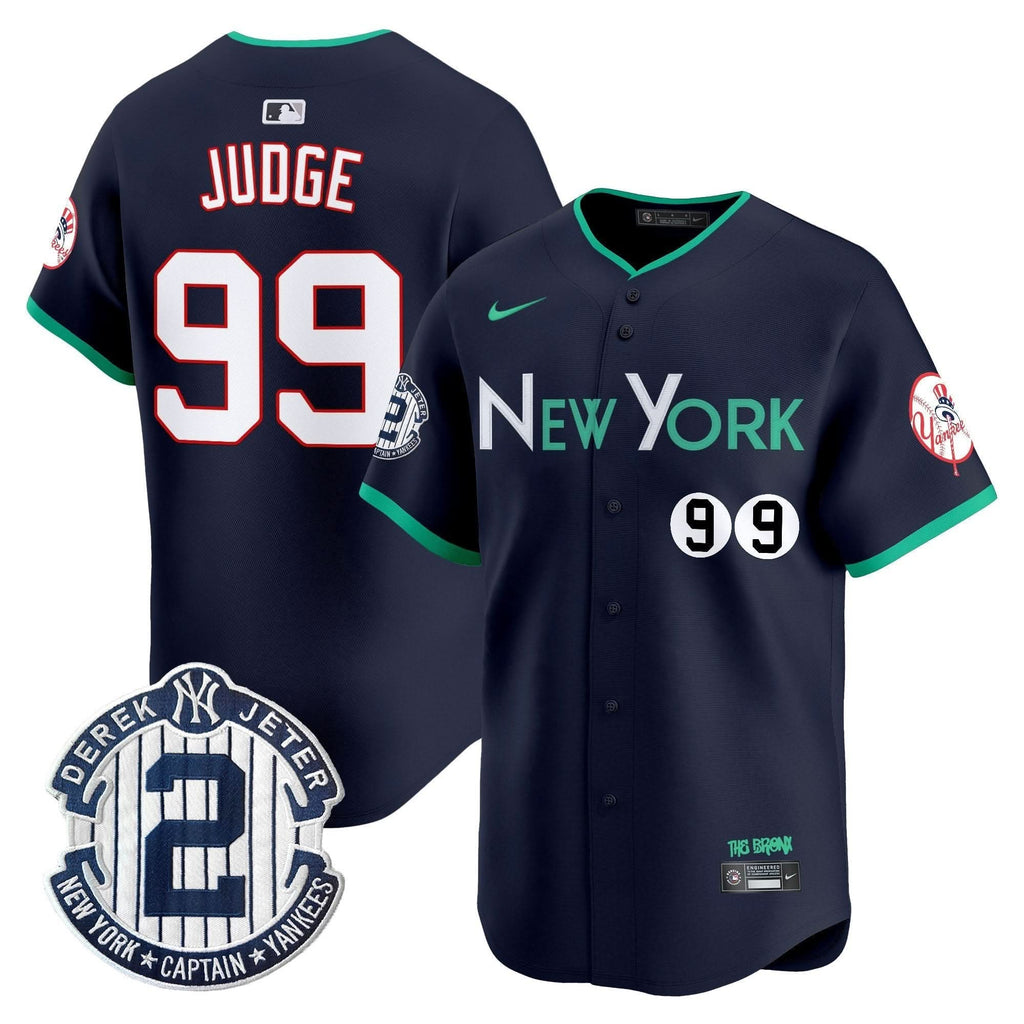 NYY City Connect Vapor Premier Limited Jersey - Stitched