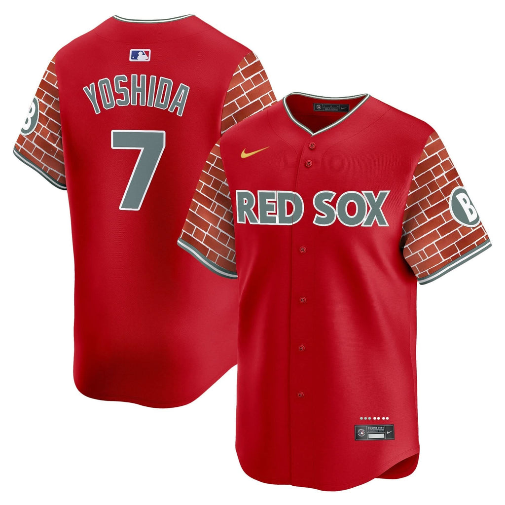 BRS 2025 Fenway Red Brick Style Vapor Premier Limited Jersey - Stitched