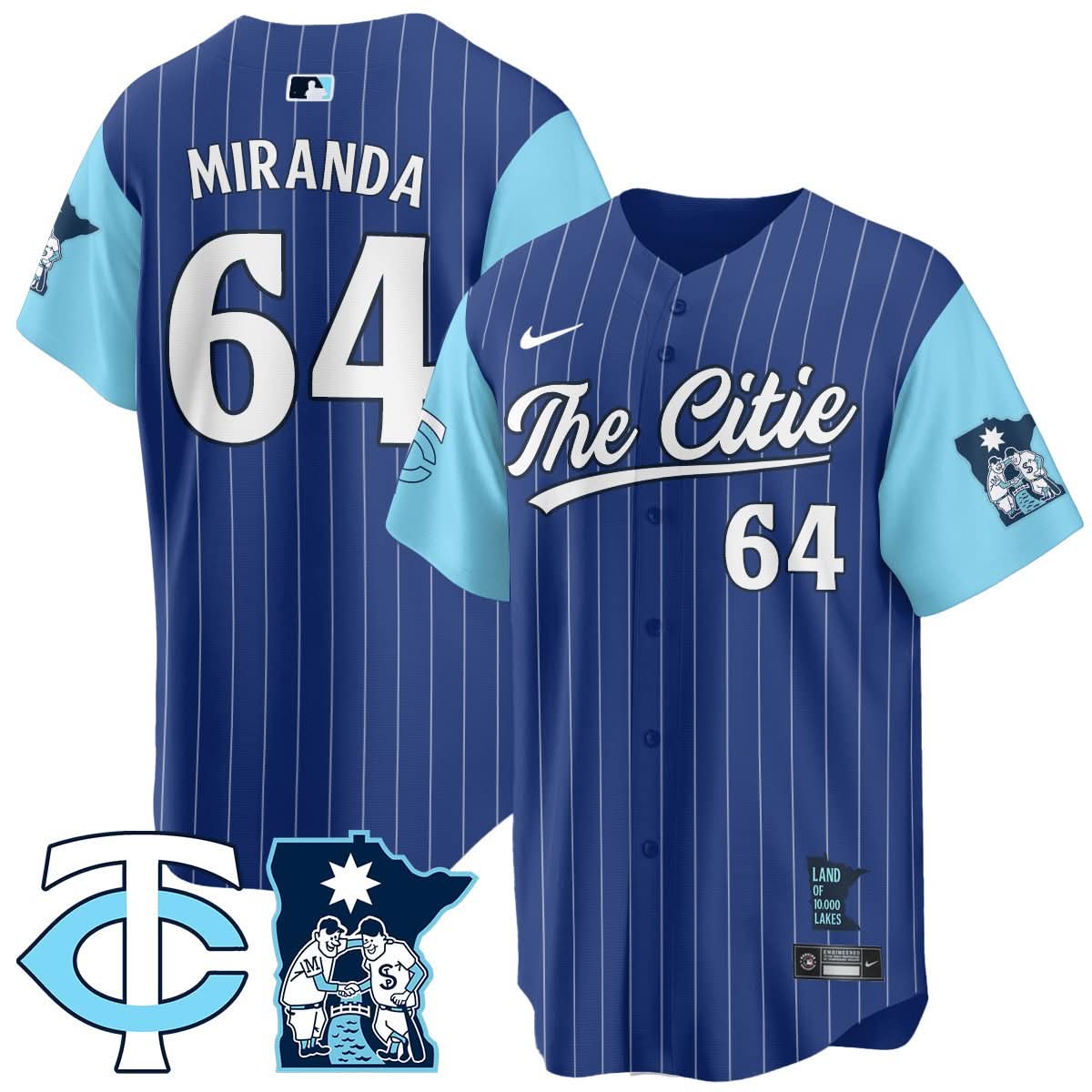 MT City Connect Concept Jersey - Stitched